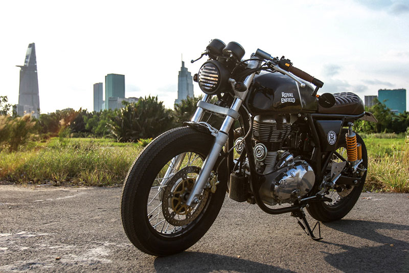 Royal Enfield Continental GT độ cafe racer độc đáo ở Sài Gòn